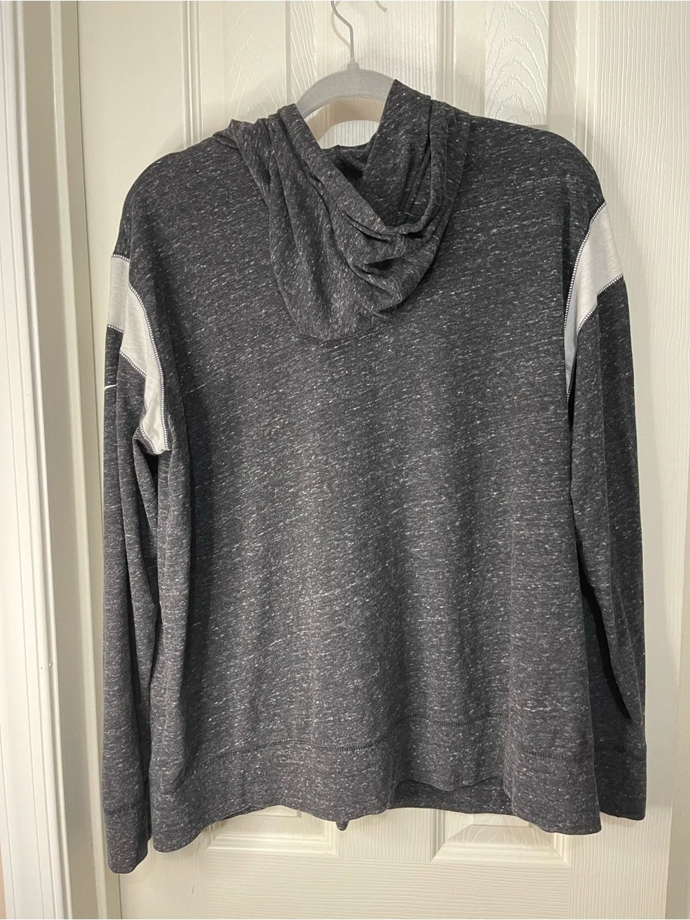 Nike Dark and light Gray Baltimore Ravens NFL Full Zip Lightweight Hoodie XL